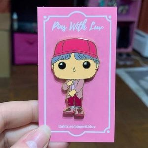 BTS BOY WITH LUV JIN ENAMEL PIN